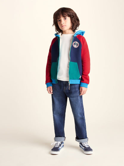 Dsiney Kidz - Tog 24 Blue Portland Shaun the Sheep Kids Supersoft Sherpa Lined Hoodie image 2