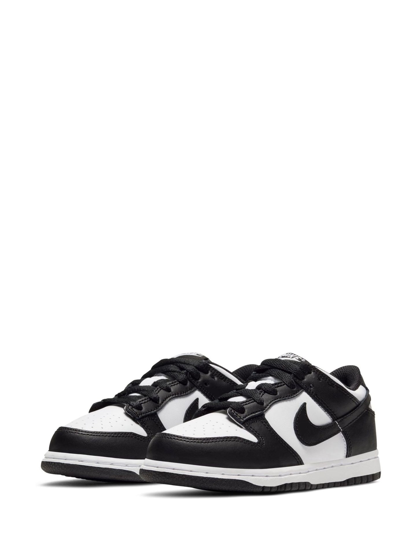 Nike Black/White Junior Dunk Low Trainers image 3