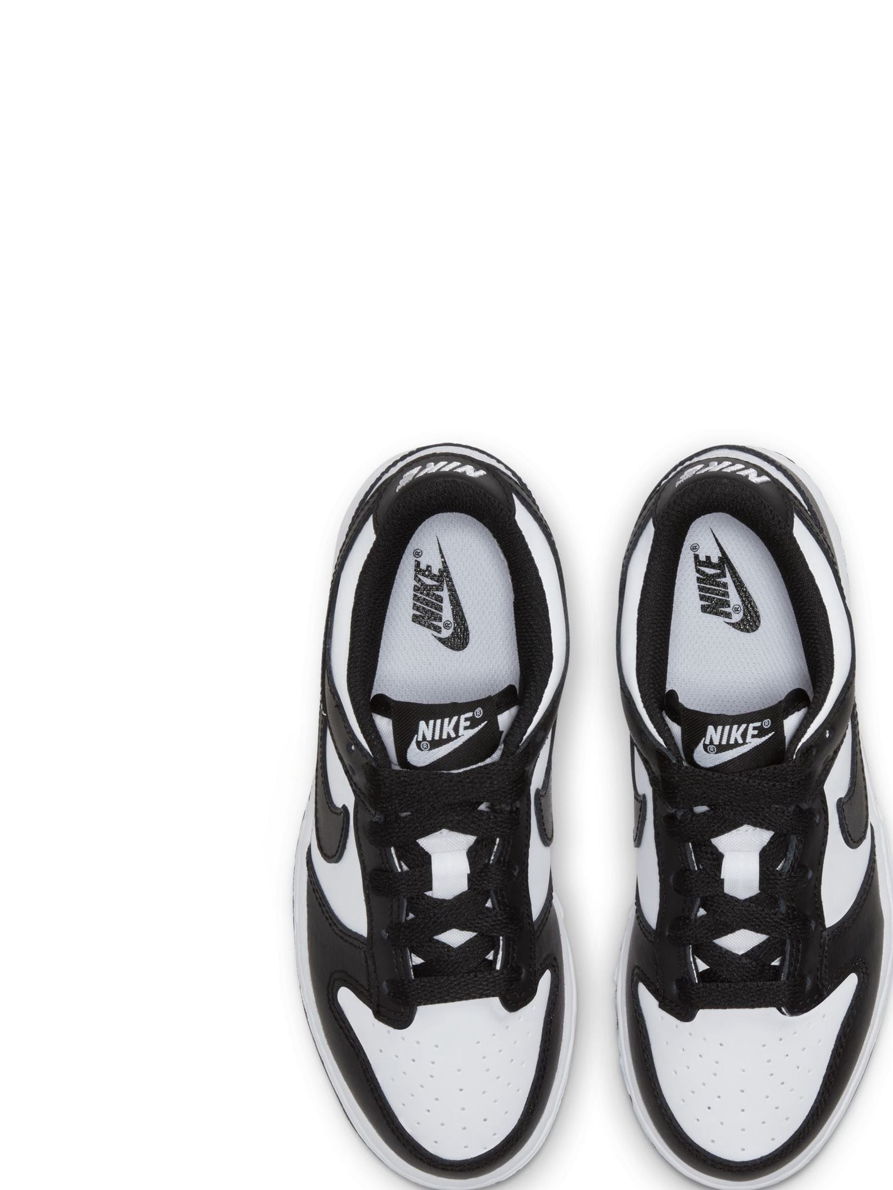 Nike Black/White Junior Dunk Low Trainers image 5