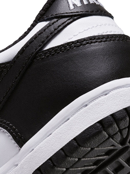 Nike Black/White Junior Dunk Low Trainers image 8