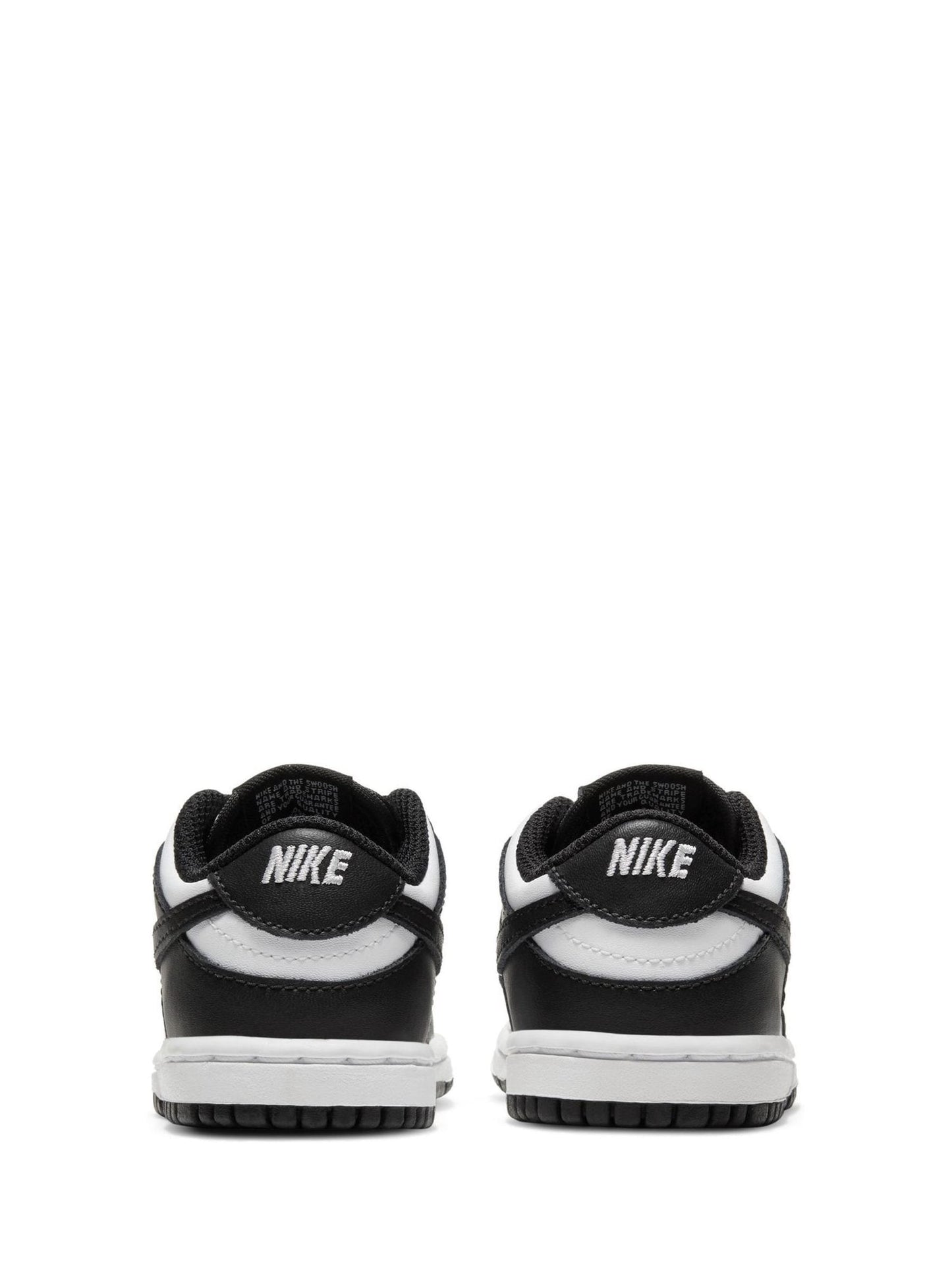 Nike Black/White Low Infant Dunk Trainers image 7