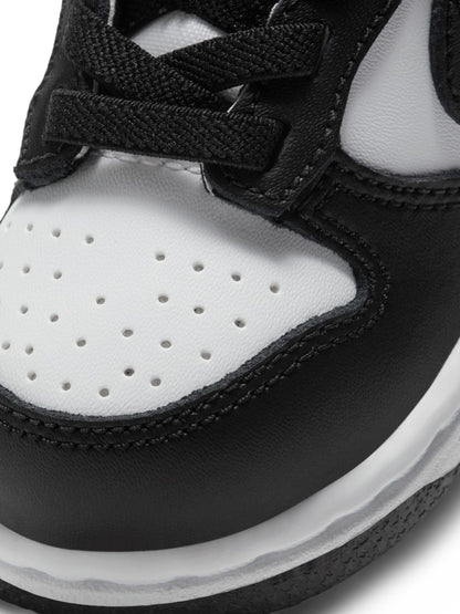 Nike Black/White Low Infant Dunk Trainers image 8