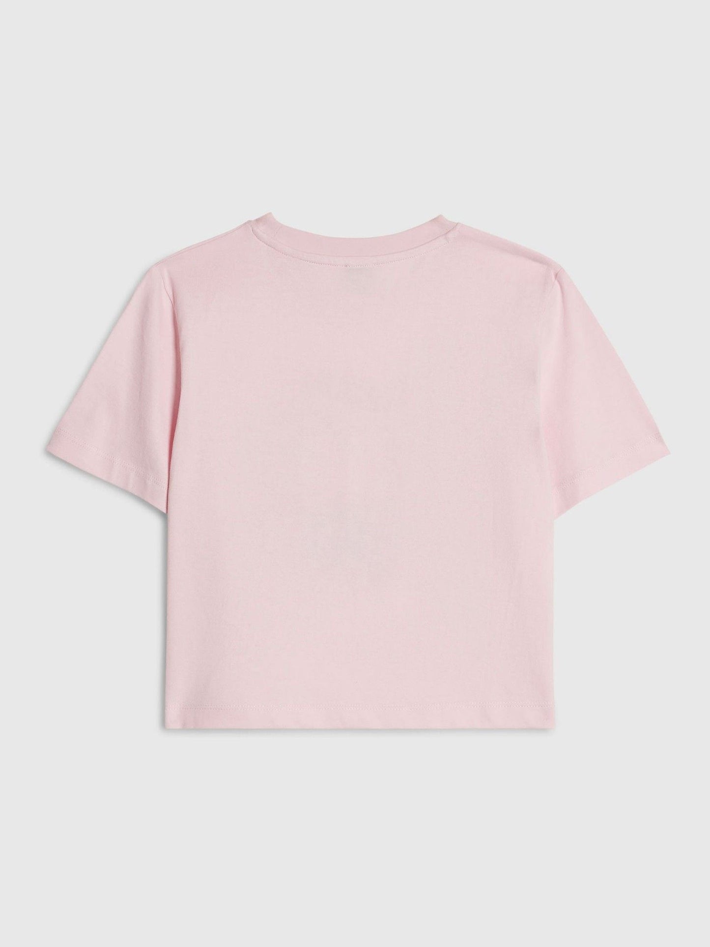 Dsiney Kidz - River Island Pink Disco All The Time Crop T-Shirt image 2