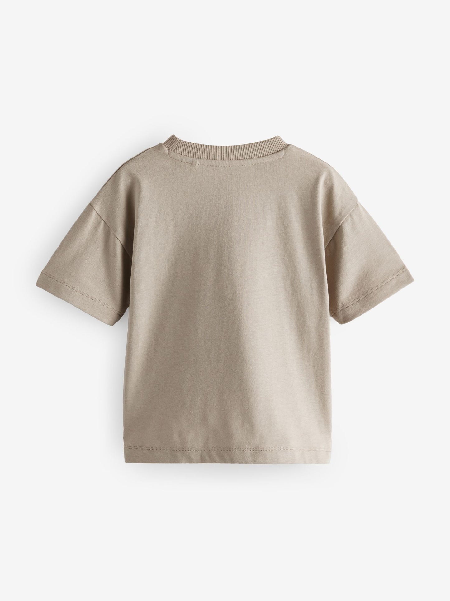 Neutral Fun Times Simple Short Sleeve T-Shirt (3mths-7yrs) image 2