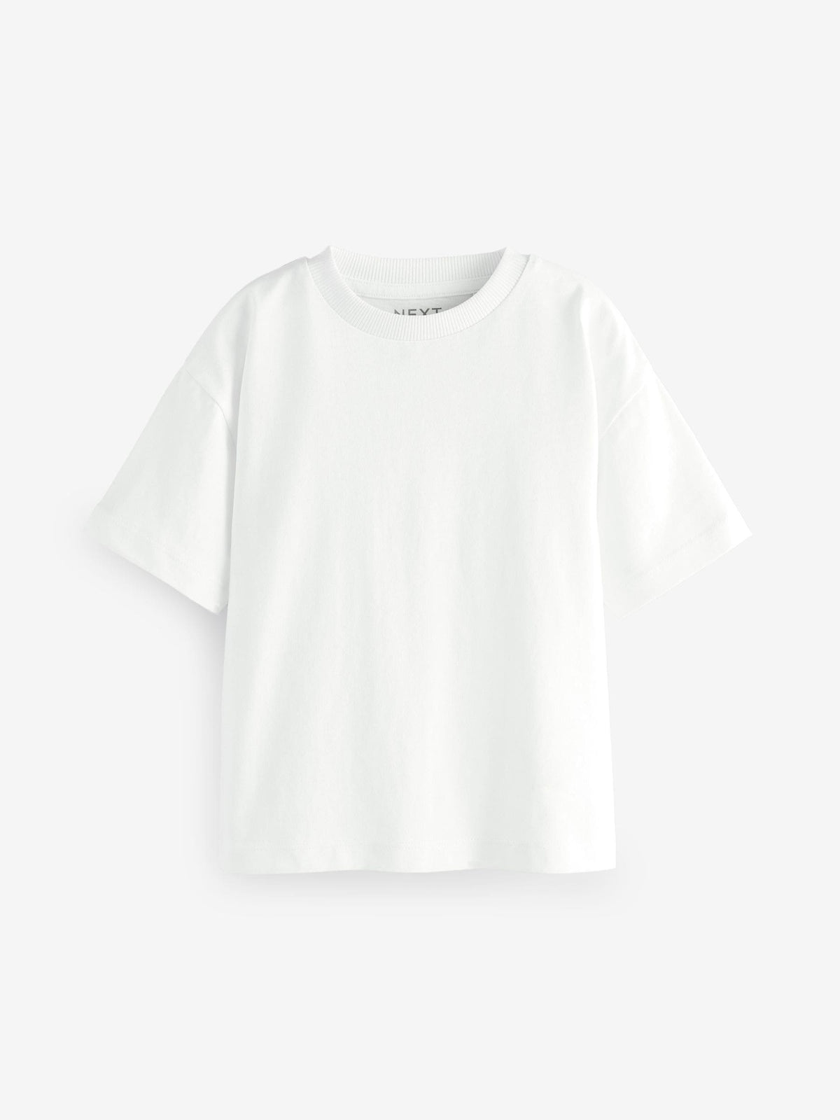 Dsiney Kidz - White Short Sleeve Plain T-Shirt (3mths-7yrs) image 1