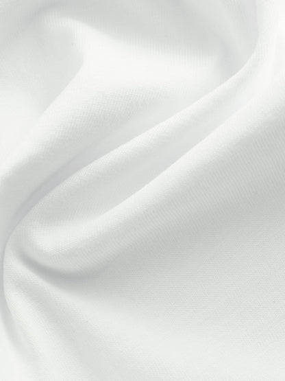 White Short Sleeve Plain T-Shirt (3mths-7yrs) image 4
