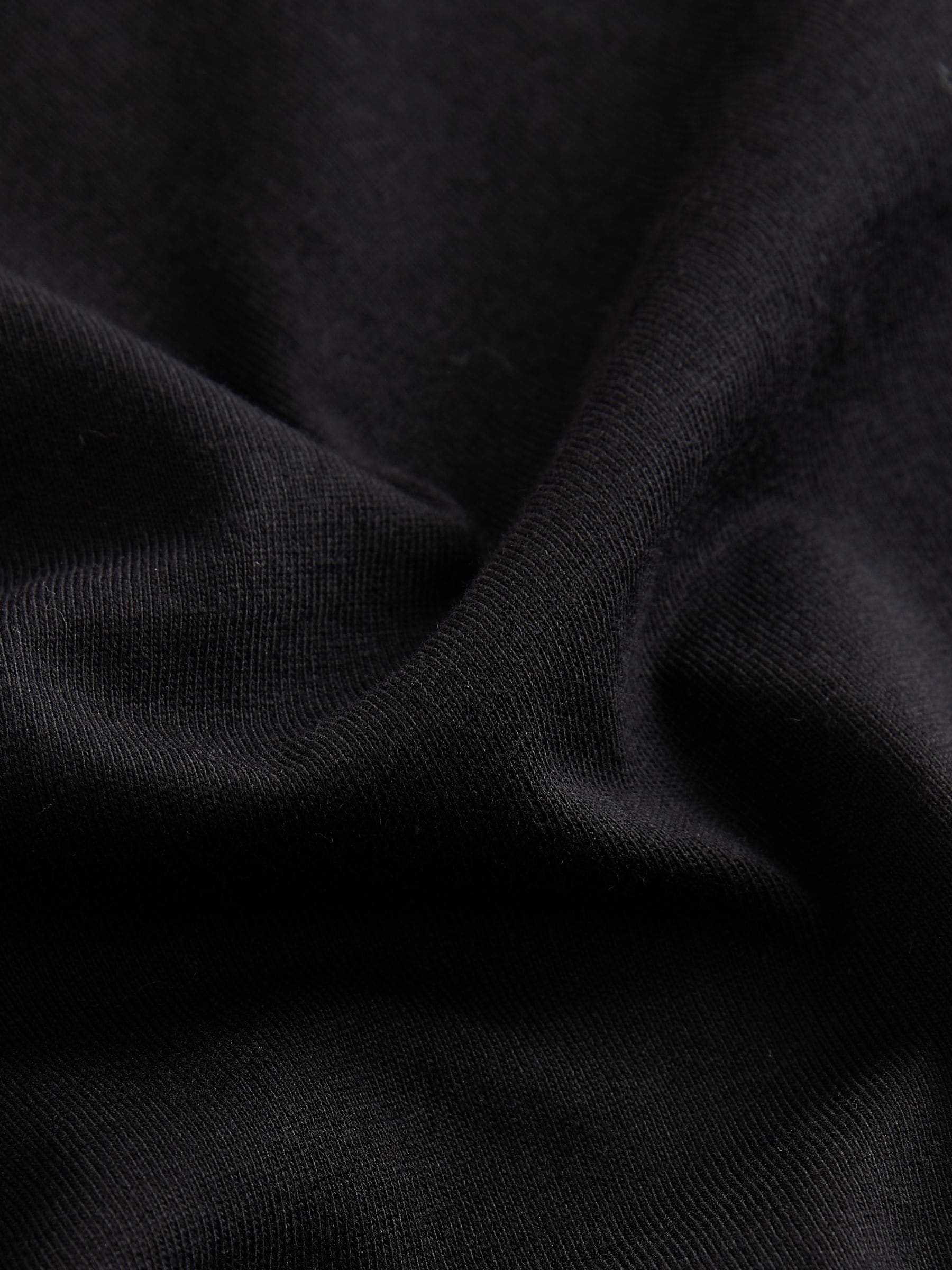 Black Short Sleeve Plain T-Shirt (3mths-7yrs) image 3