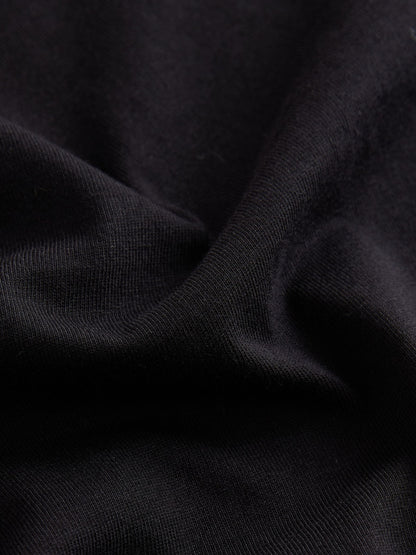 Black Short Sleeve Plain T-Shirt (3mths-7yrs) image 3