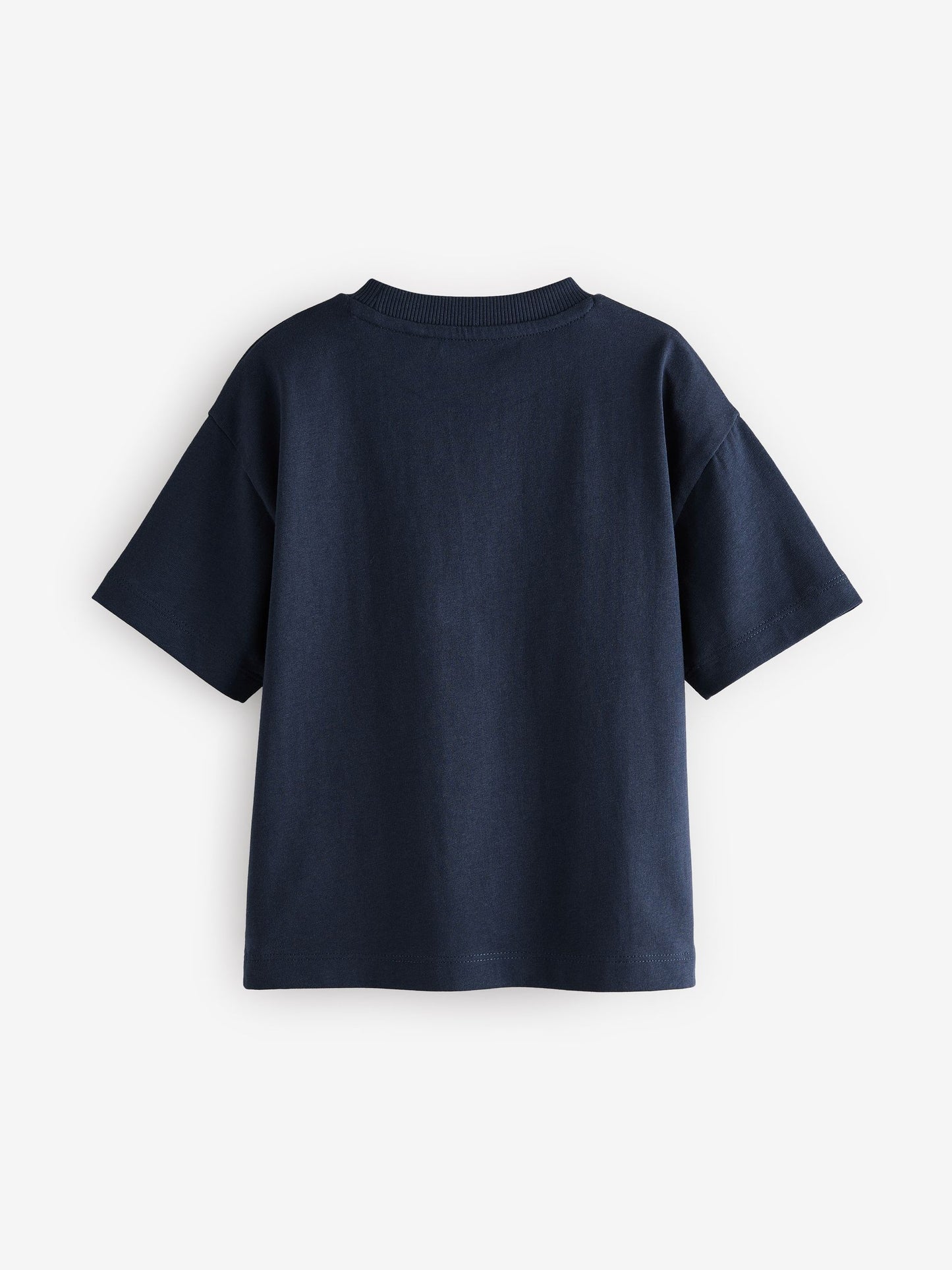 Dsiney Kidz - Navy Short Sleeve Plain T-Shirt (3mths-7yrs) image 2
