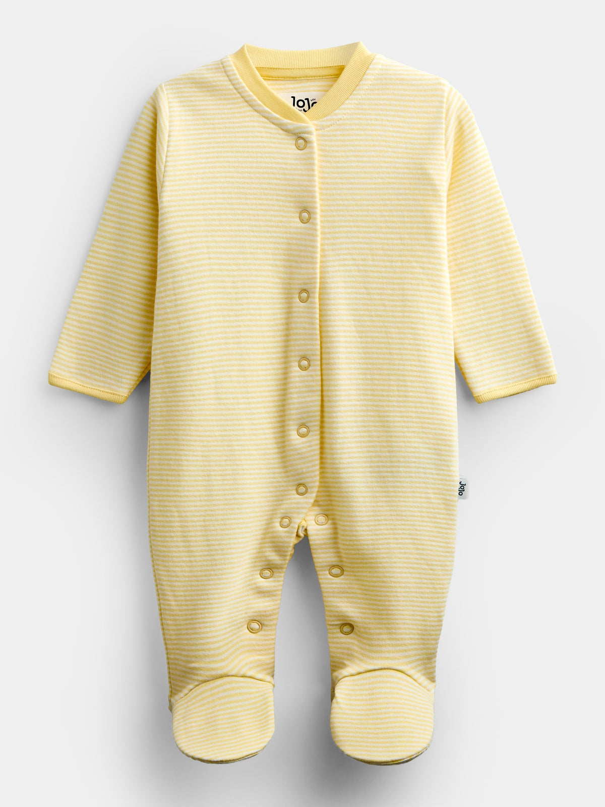 JoJo Maman Bébé Yellow Daisy 3-Pack Footed Sleepsuits - image 4