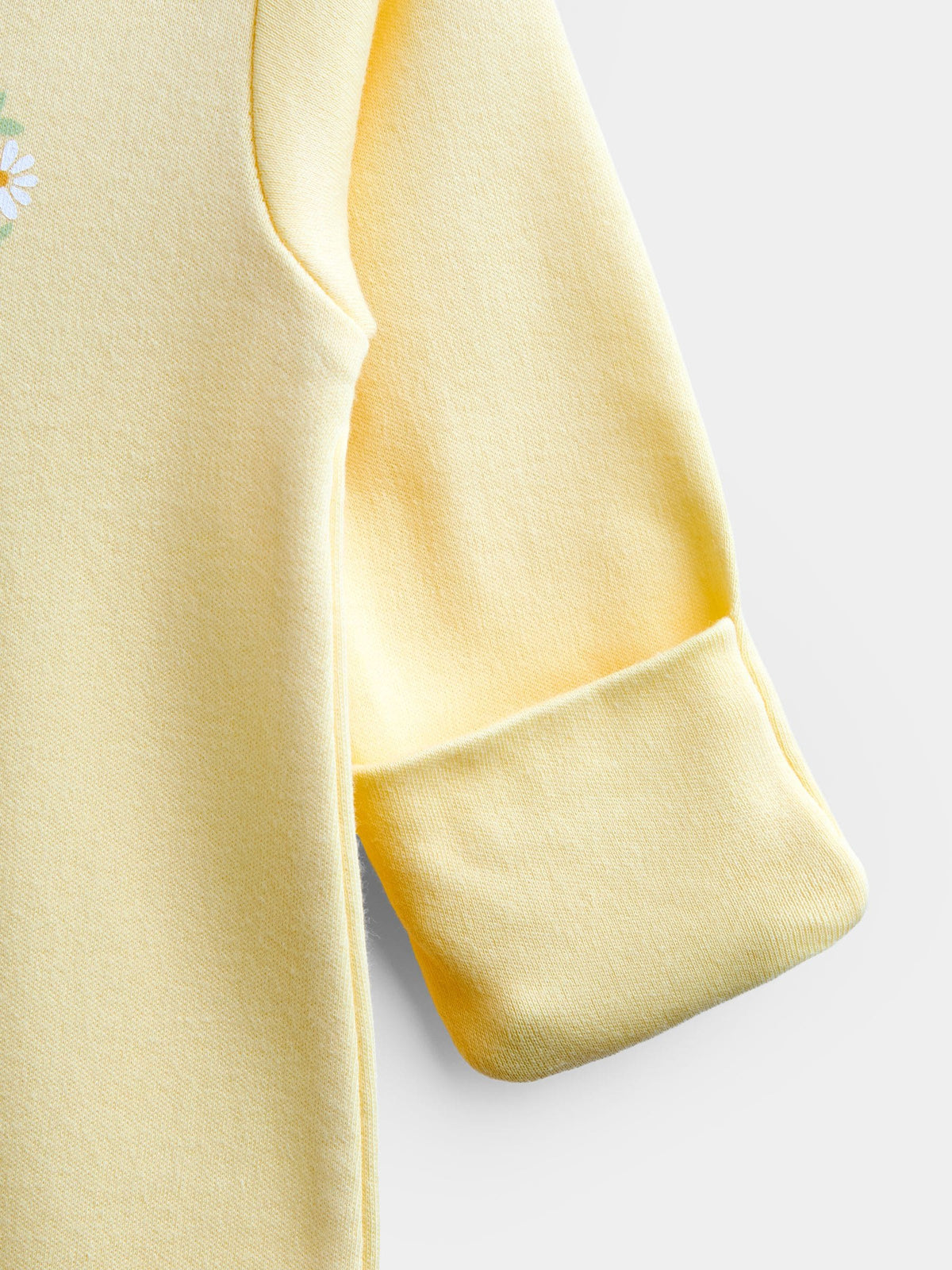 JoJo Maman Bébé Yellow Daisy 3-Pack Footed Sleepsuits - image 8