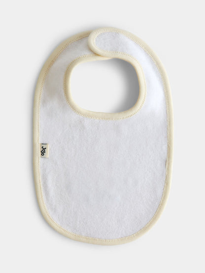 JoJo Maman Bébé Cream Safari Born in 2027 Hat & Bib Set - image 5