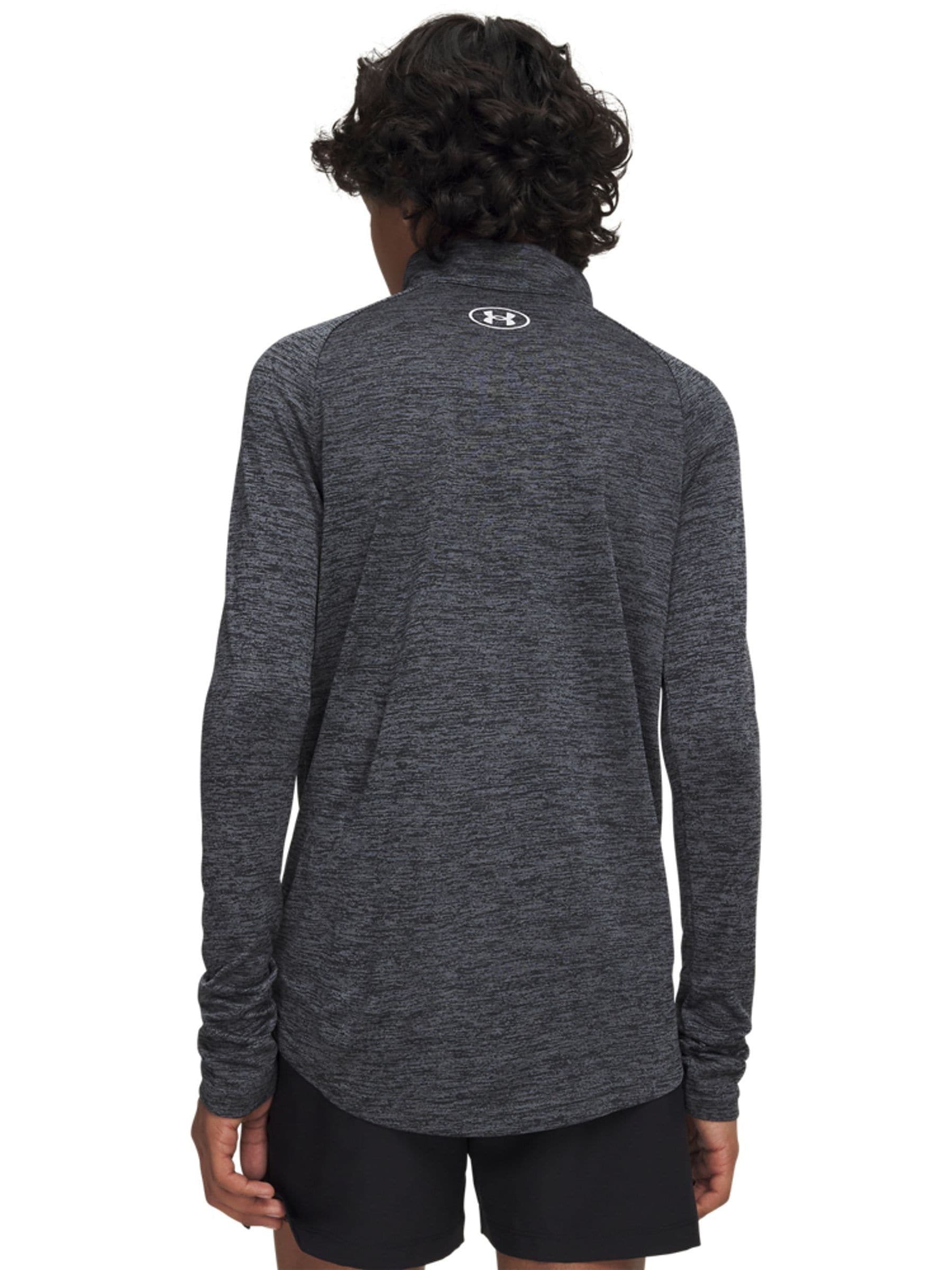 Dsiney Kidz - Under Armour Grey Youth Tech 2.0 1/2 Zip Sweatshirt image 2