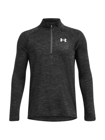 Dsiney Kidz - Under Armour Grey Youth Tech 2.0 1/2 Zip Sweatshirt image 4