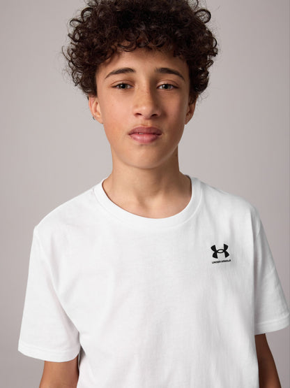 Dsiney Kidz - Under Armour White Sportstyle Short Sleeve T-Shirt image 3