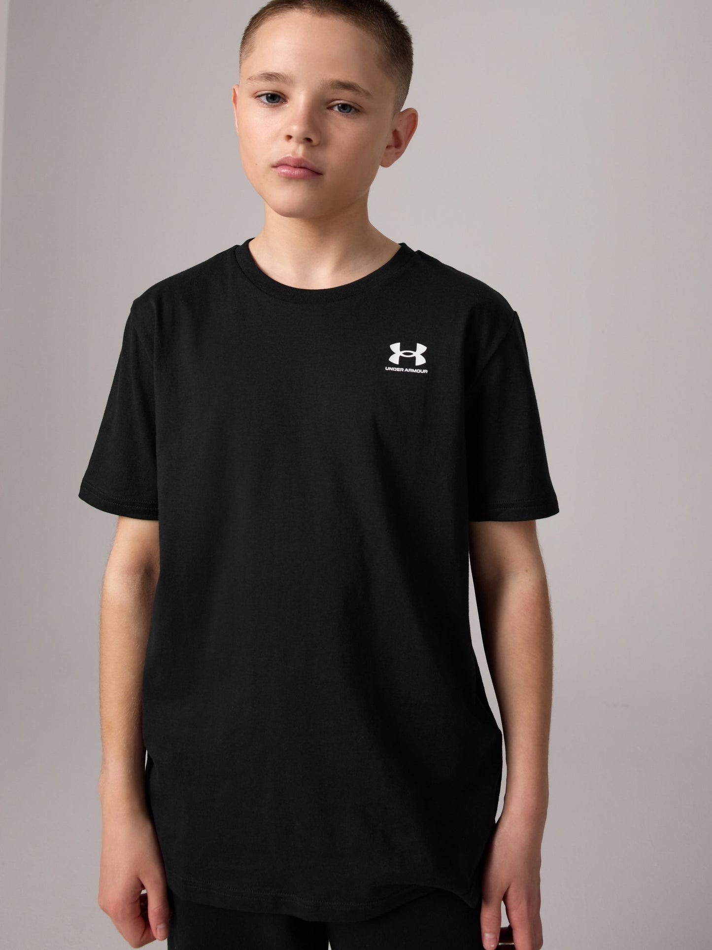 Dsiney Kidz - Under Armour Black Sportstyle Short Sleeve T-Shirt image 1