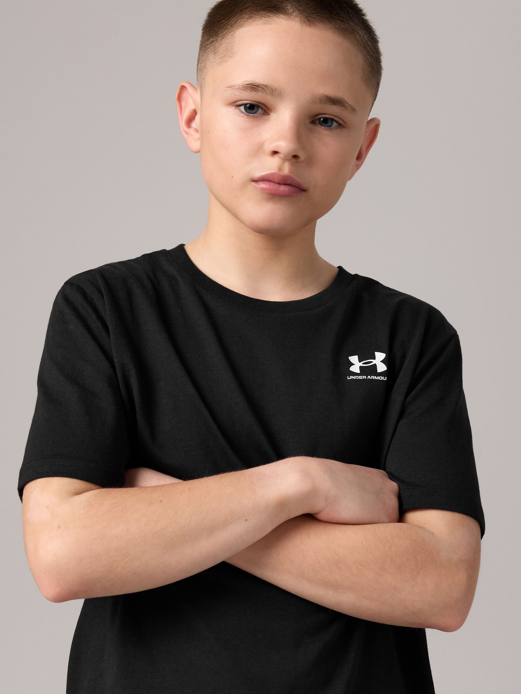 Dsiney Kidz - Under Armour Black Sportstyle Short Sleeve T-Shirt image 4