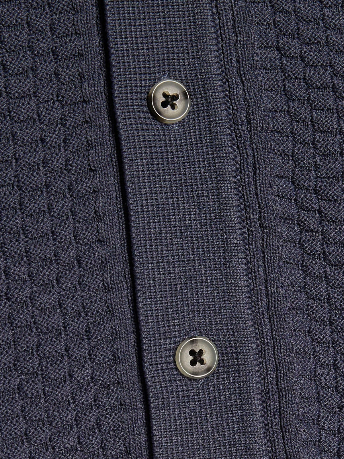 Dsiney Kidz - River Island Blue Slinky Revere Knitted Shirt image 3