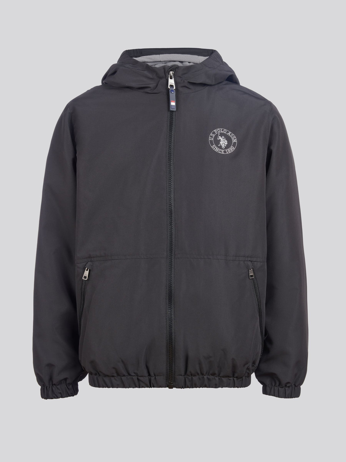 Dsiney Kidz - U.S. Polo Assn. Black Fleece Lined Boys Windcheater image 7