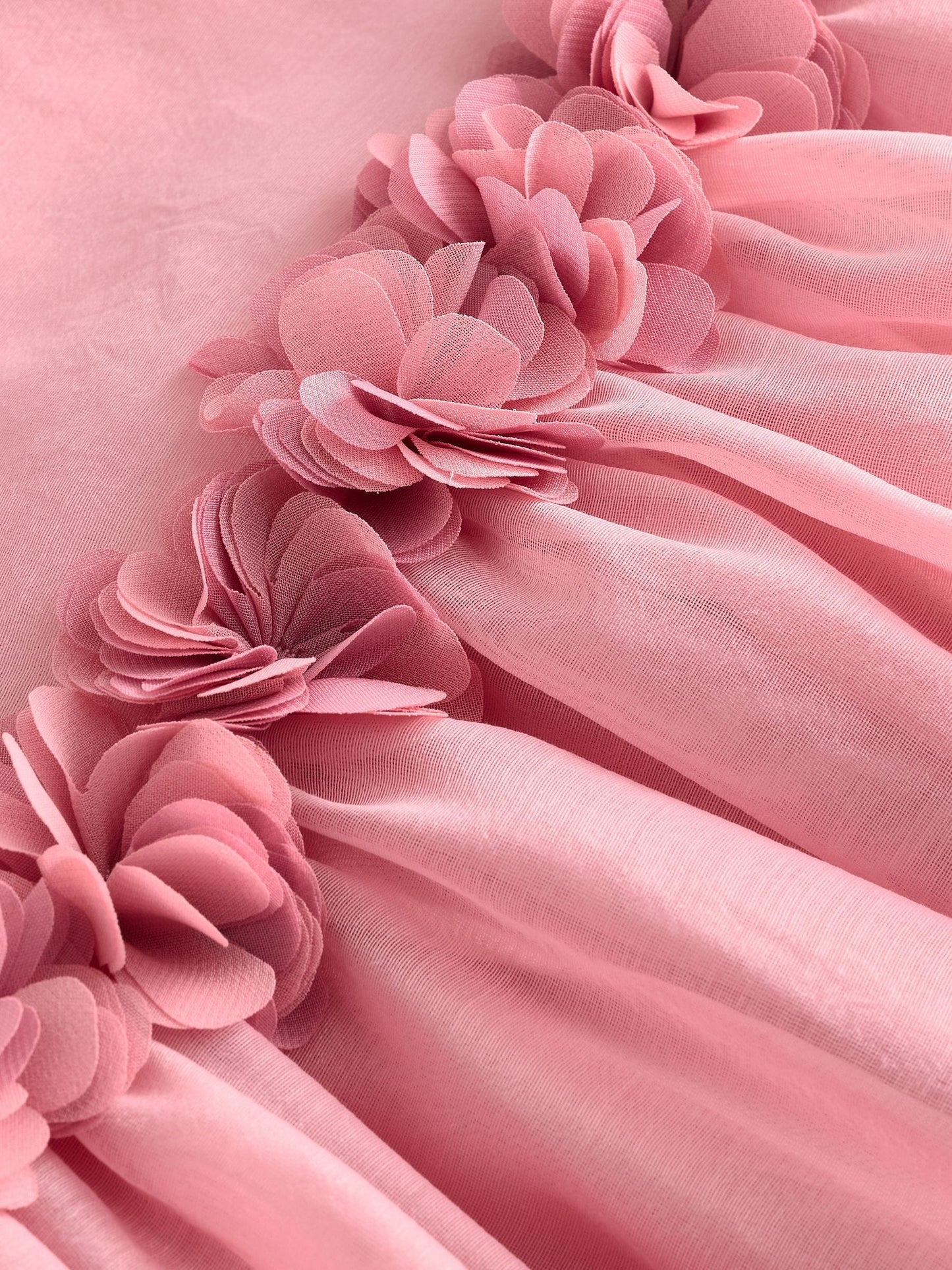 Pink Flower Print Corsage Dress (3mths-8yrs)