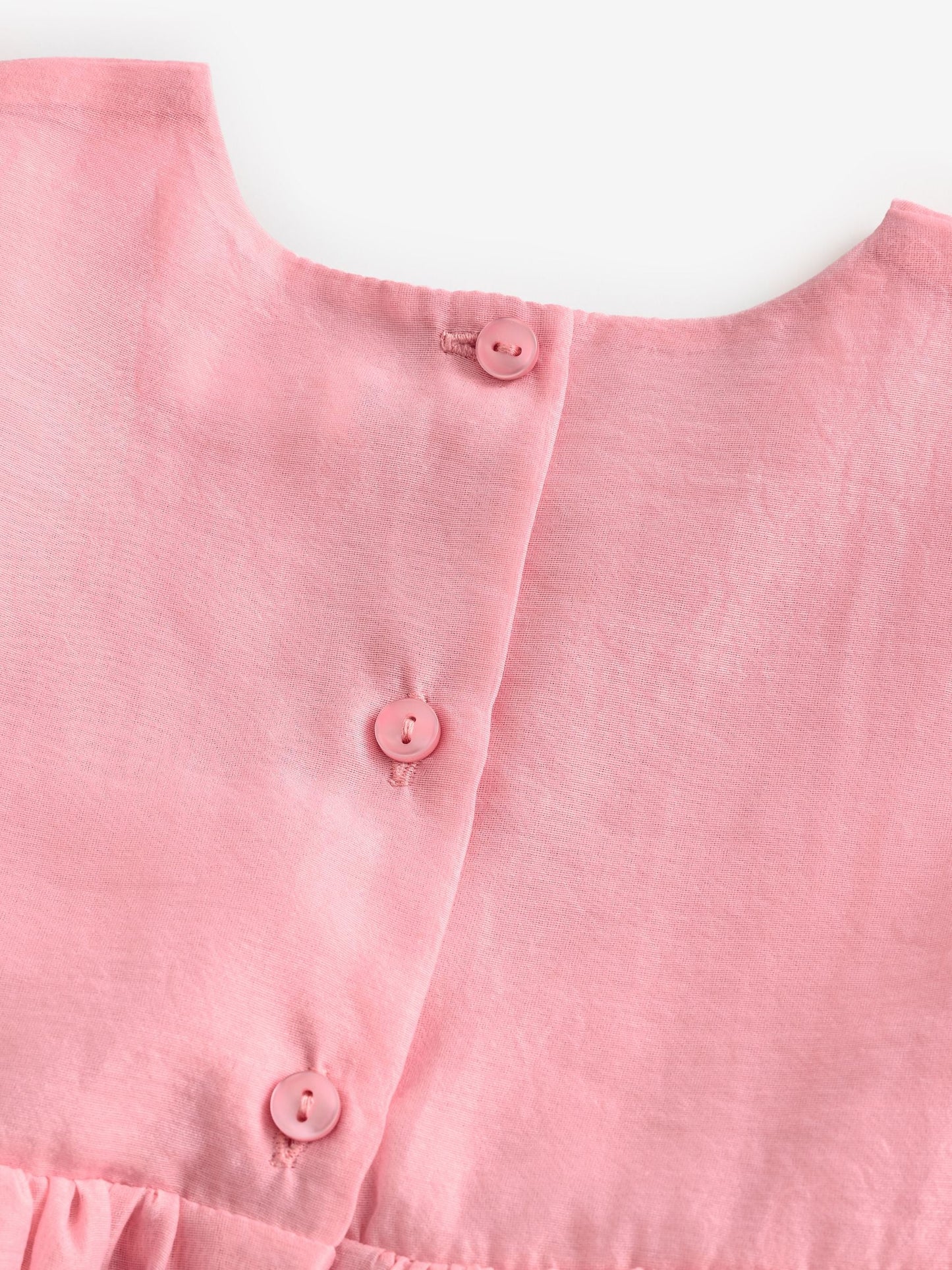 Pink Flower Print Corsage Dress (3mths-8yrs)