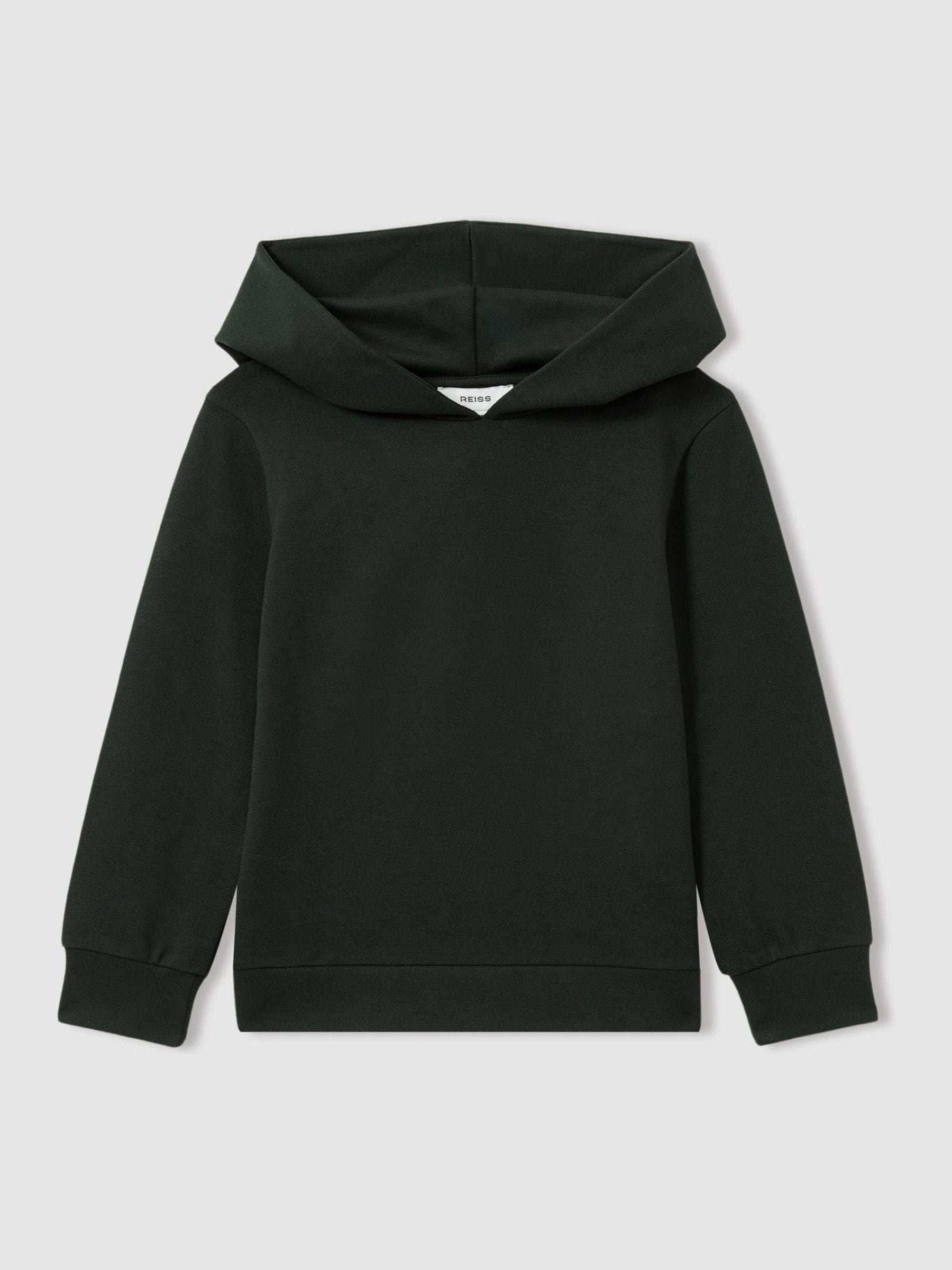 Dsiney Kidz - Reiss Emerald Green Lowden 9-13 yrs Lowden Interlock Jersey Hoodie image 1