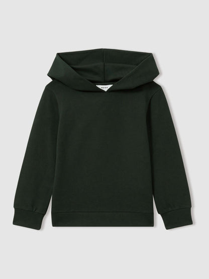 Dsiney Kidz - Reiss Emerald Green Lowden 9-13 yrs Lowden Interlock Jersey Hoodie image 1