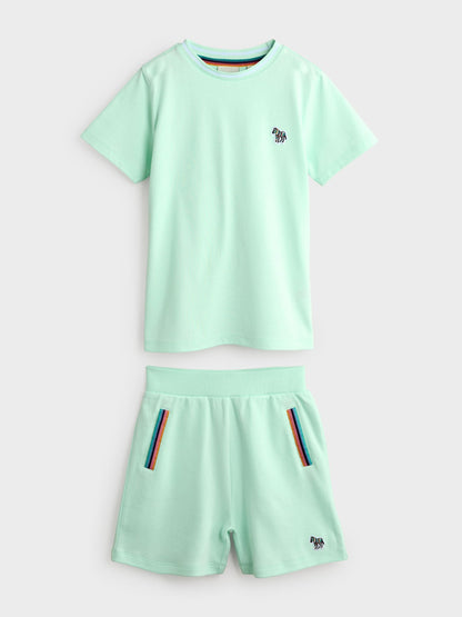 Dsiney Kidz - Paul Smith Junior Boys Top and Shorts Set image 6