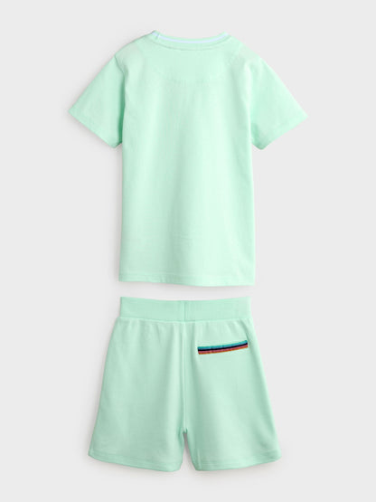Dsiney Kidz - Paul Smith Junior Boys Top and Shorts Set image 7