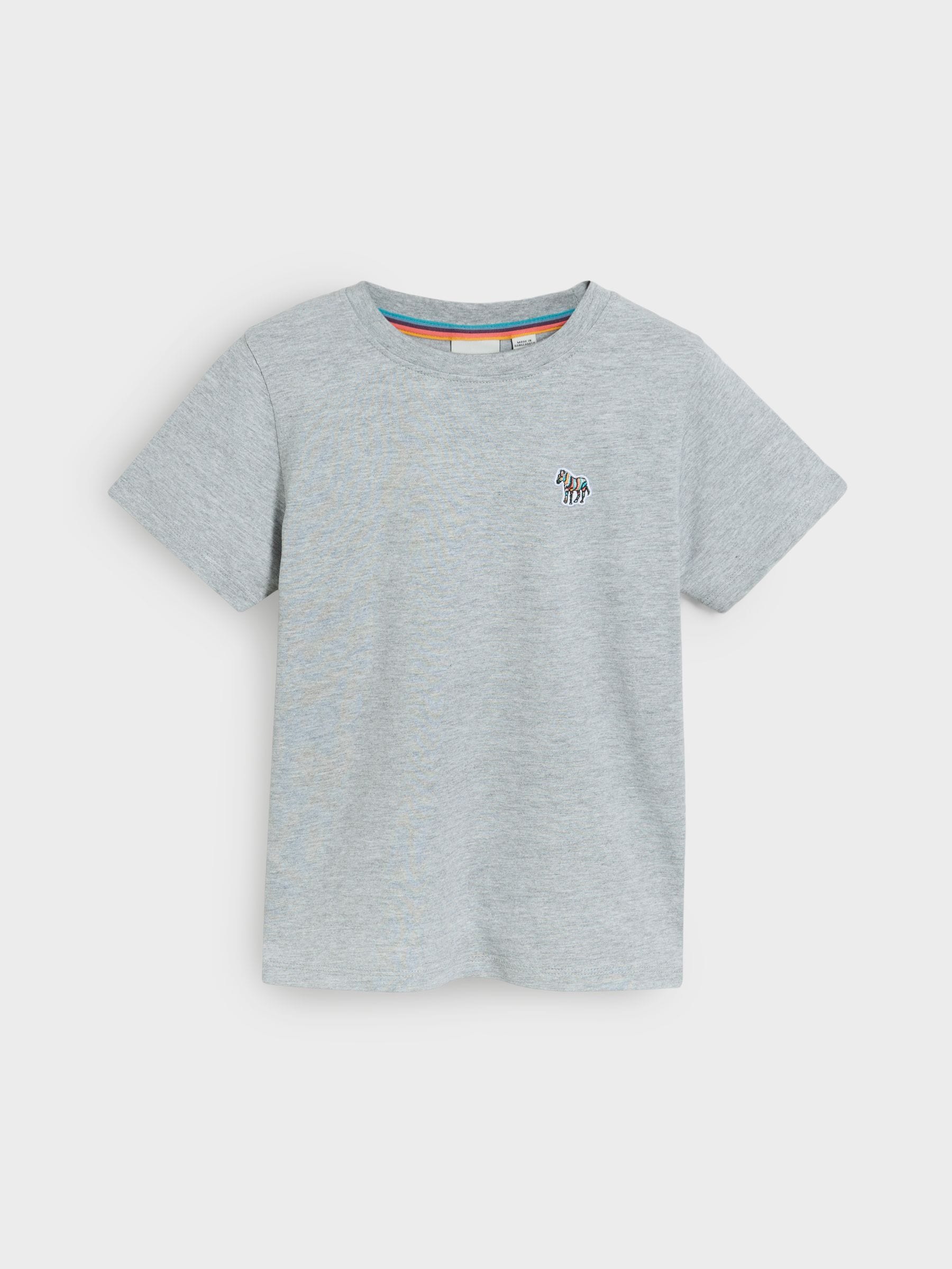 Dsiney Kidz - Paul Smith Junior Blue/White/Grey Signature T-Shirts 5 Pack image 4