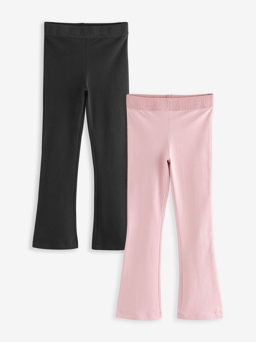 Baker by Ted Baker 2 Pack Flared Leggings image 1