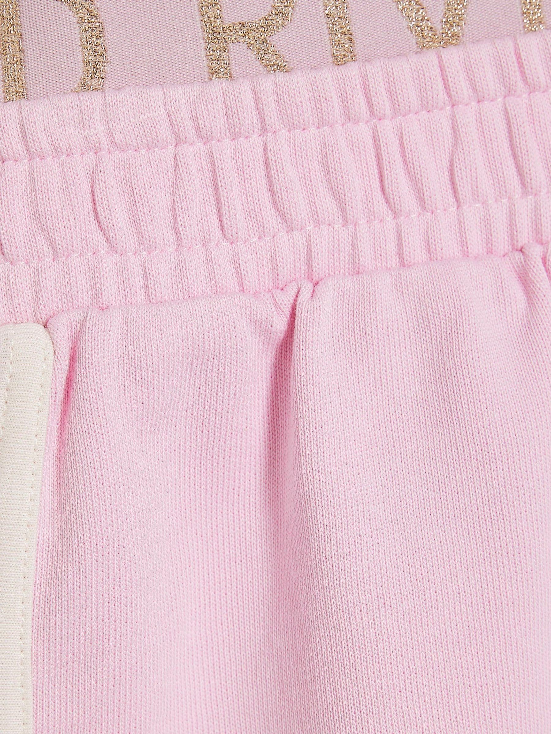 Dsiney Kidz - River Island Pink Logo Waistband Tank & Short Set image 3