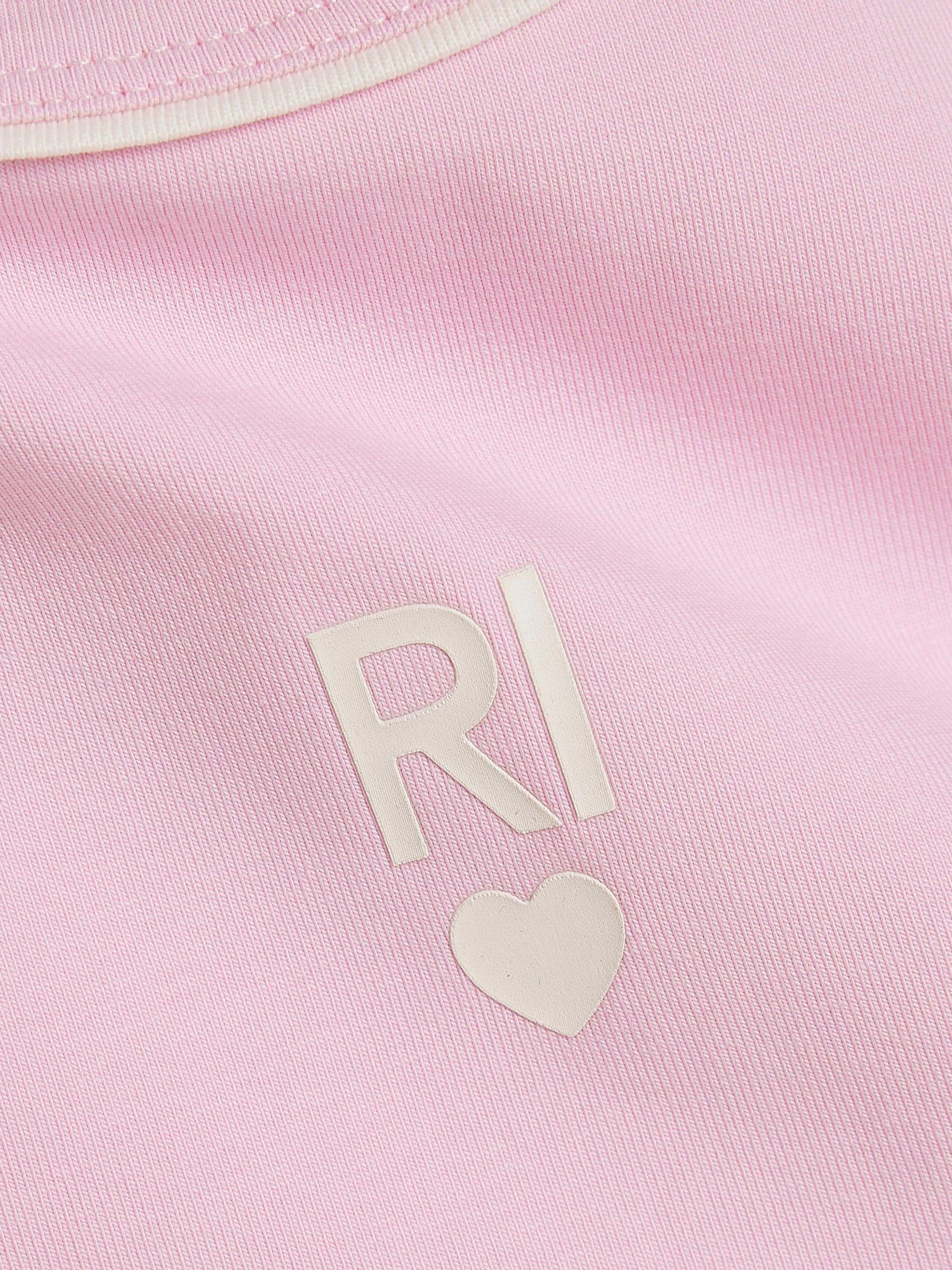 Dsiney Kidz - River Island Pink Logo Waistband Tank & Short Set image 4