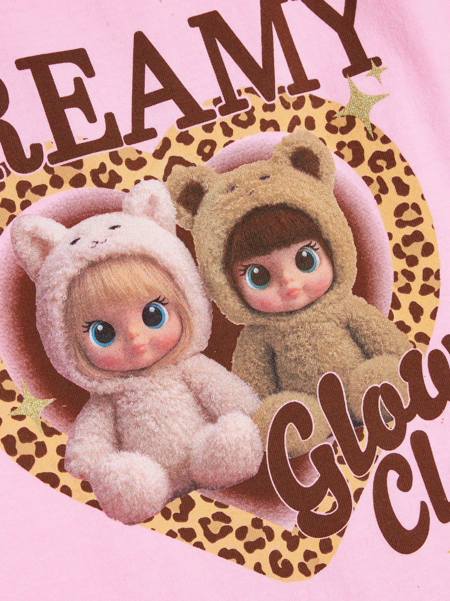 Dsiney Kidz - River Island Pink Dreamy Dolls Graphic T-Shirt image 4
