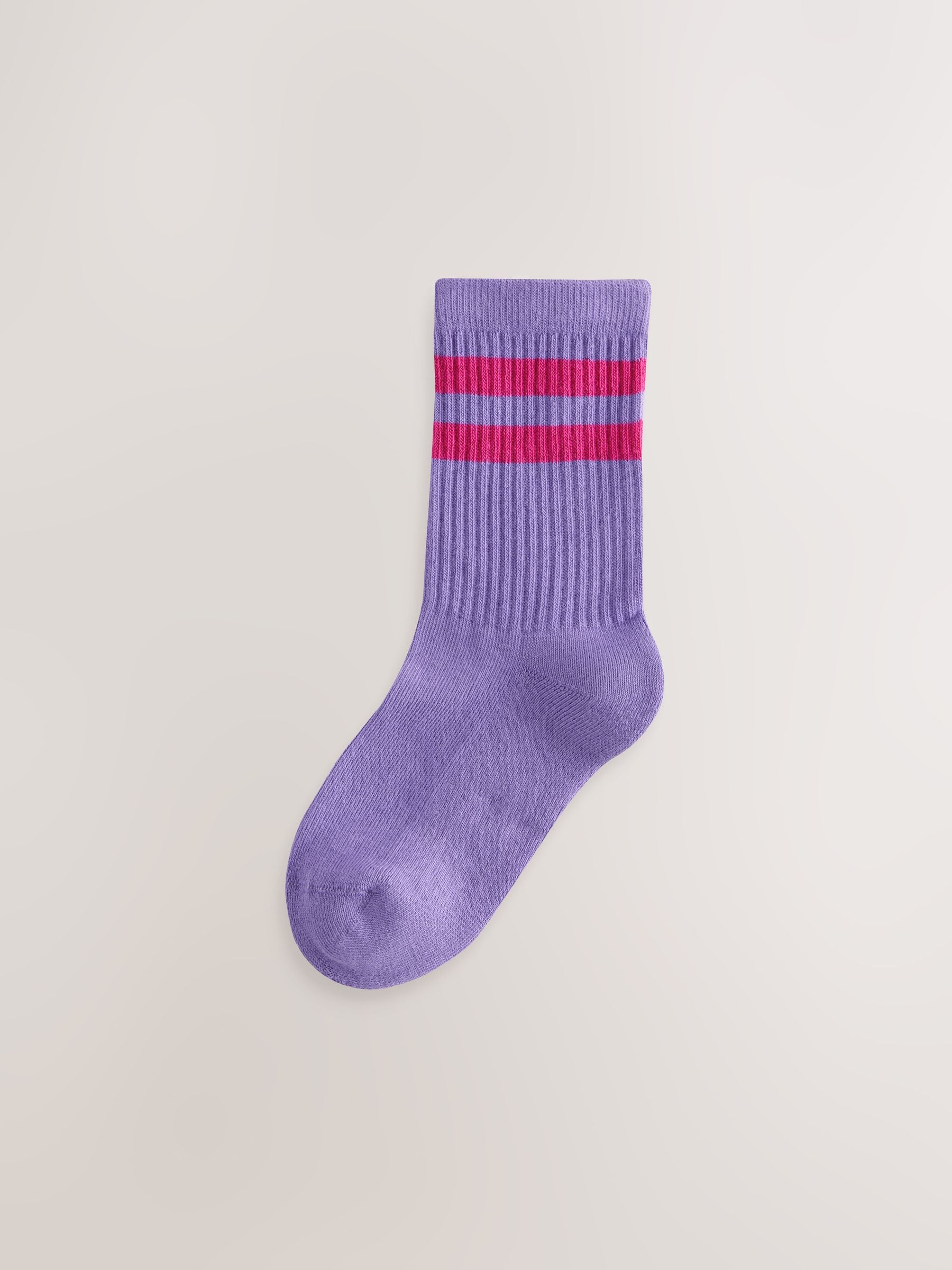 Multi Cotton Rich Cushioned Sole Ankle Socks 4 Pack image 5