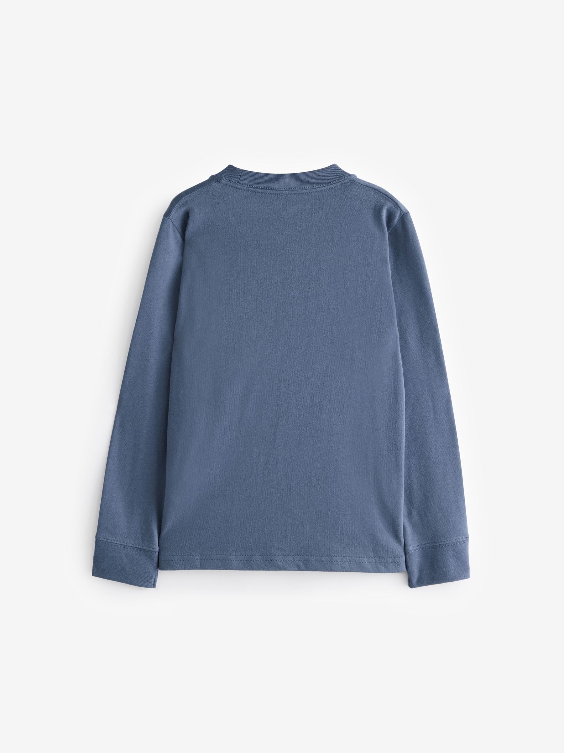 Dsiney Kidz - Abercrombie & Fitch White 3 Pack Long Sleeve T-Shirts image 3
