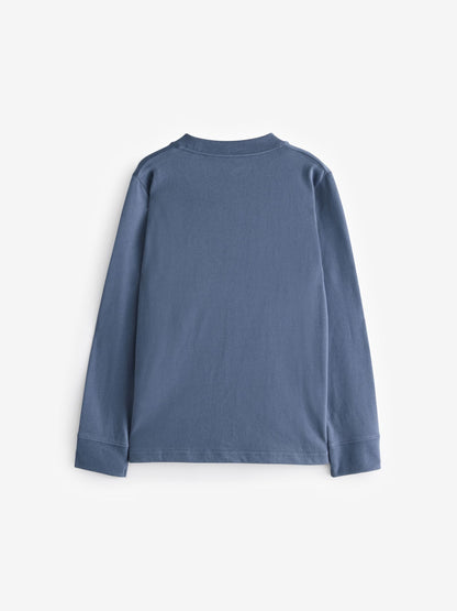 Dsiney Kidz - Abercrombie & Fitch White 3 Pack Long Sleeve T-Shirts image 3