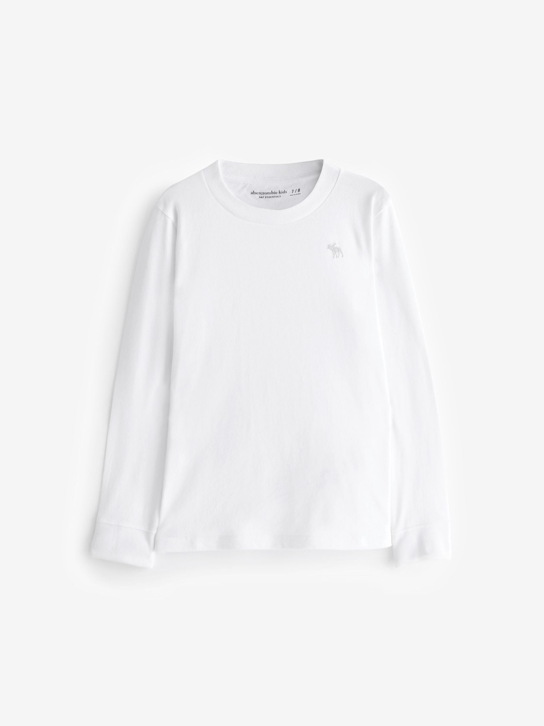 Dsiney Kidz - Abercrombie & Fitch White 3 Pack Long Sleeve T-Shirts image 4