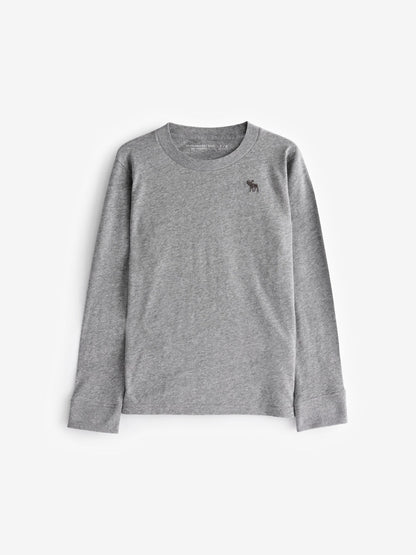 Dsiney Kidz - Abercrombie & Fitch White 3 Pack Long Sleeve T-Shirts image 5