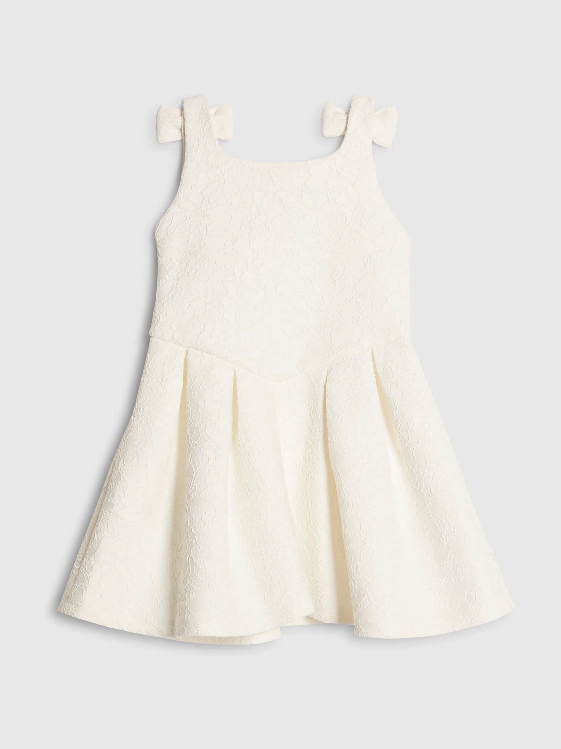 Dsiney Kidz - River Island White Lace Scuba Dress image 2