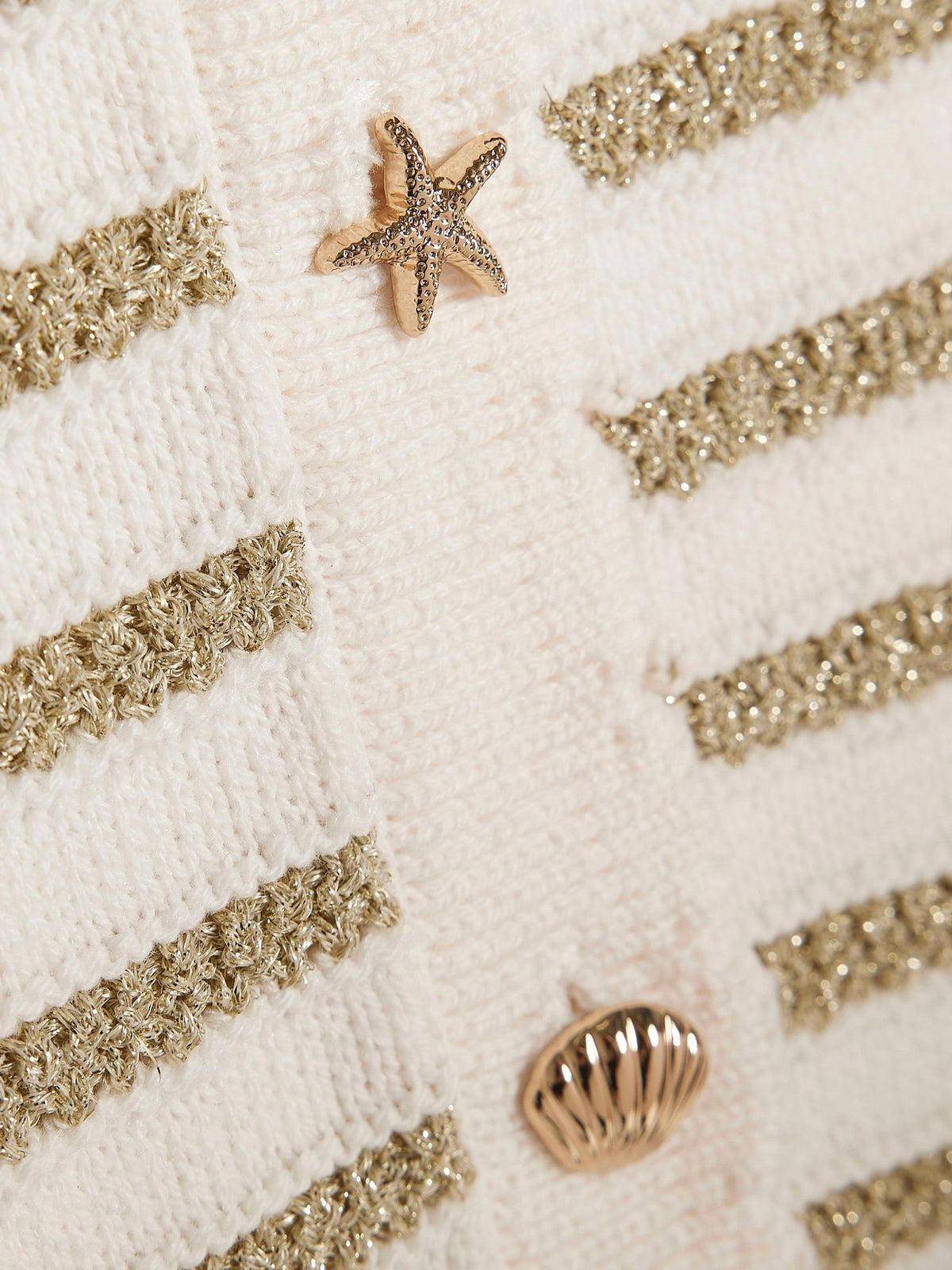 Dsiney Kidz - River Island Cream Stripe Button Waistcoat & Short Set image 4