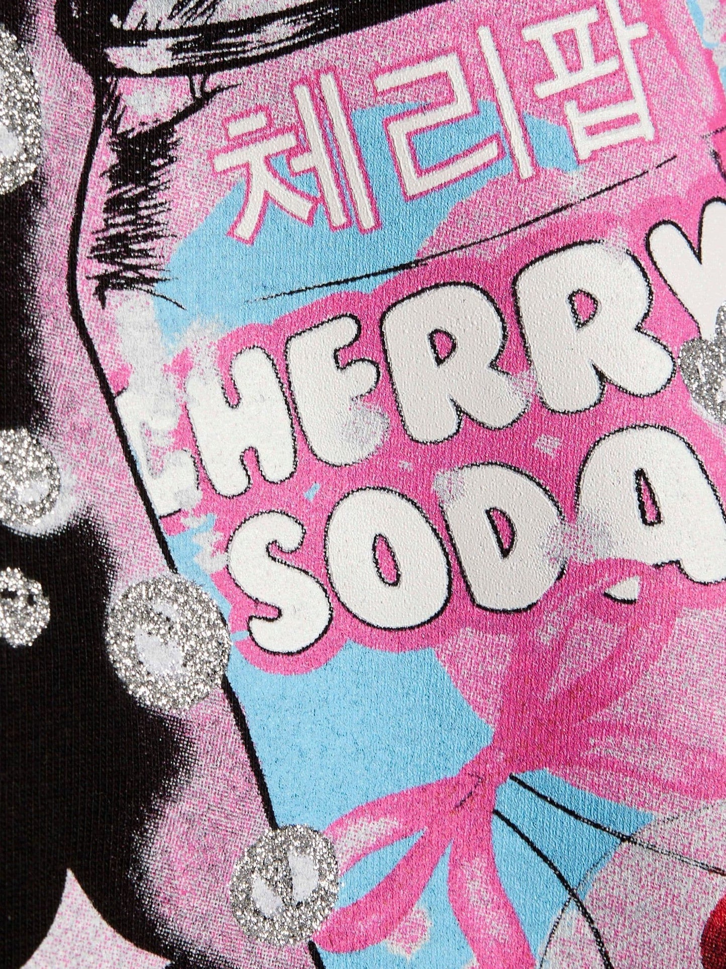 Dsiney Kidz - River Island Black K Pop Soda Queen Short Sleeve T-Shirt image 3