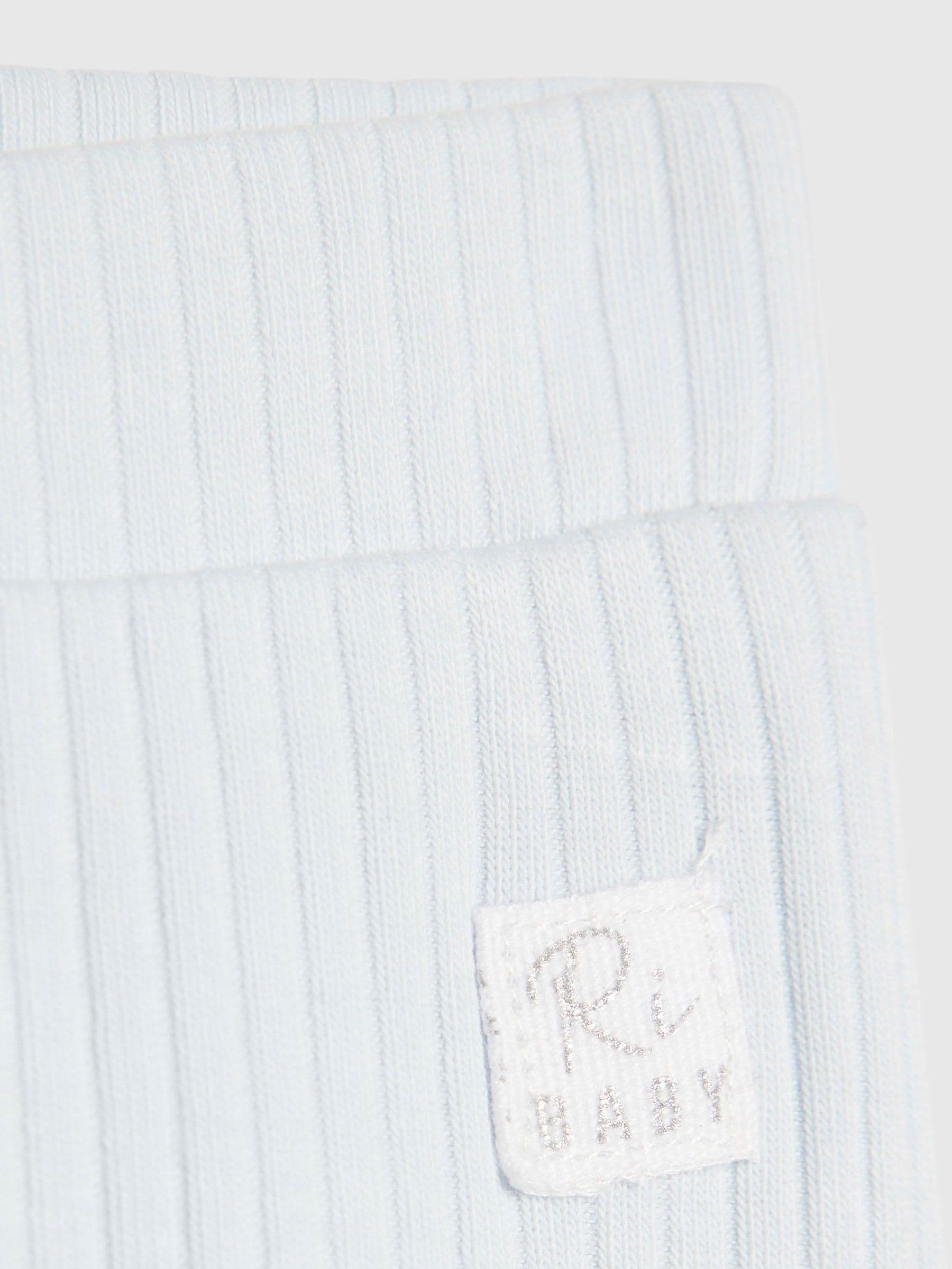 River Island Blue World Cup Bear Babygrow & Legging Set image 4