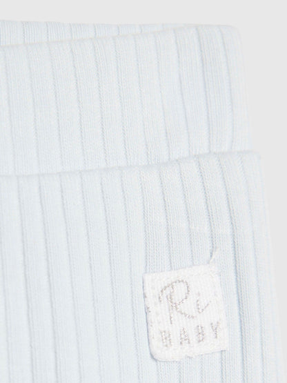 River Island Blue World Cup Bear Babygrow & Legging Set image 4