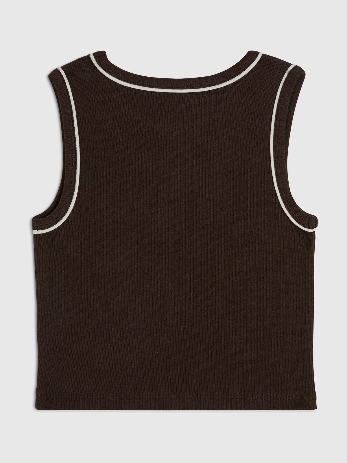 Dsiney Kidz - River Island Brown Ribbed Charm Tank image 2