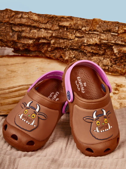 JoJo Maman Bébé Brown Gruffalo Clogs image 4