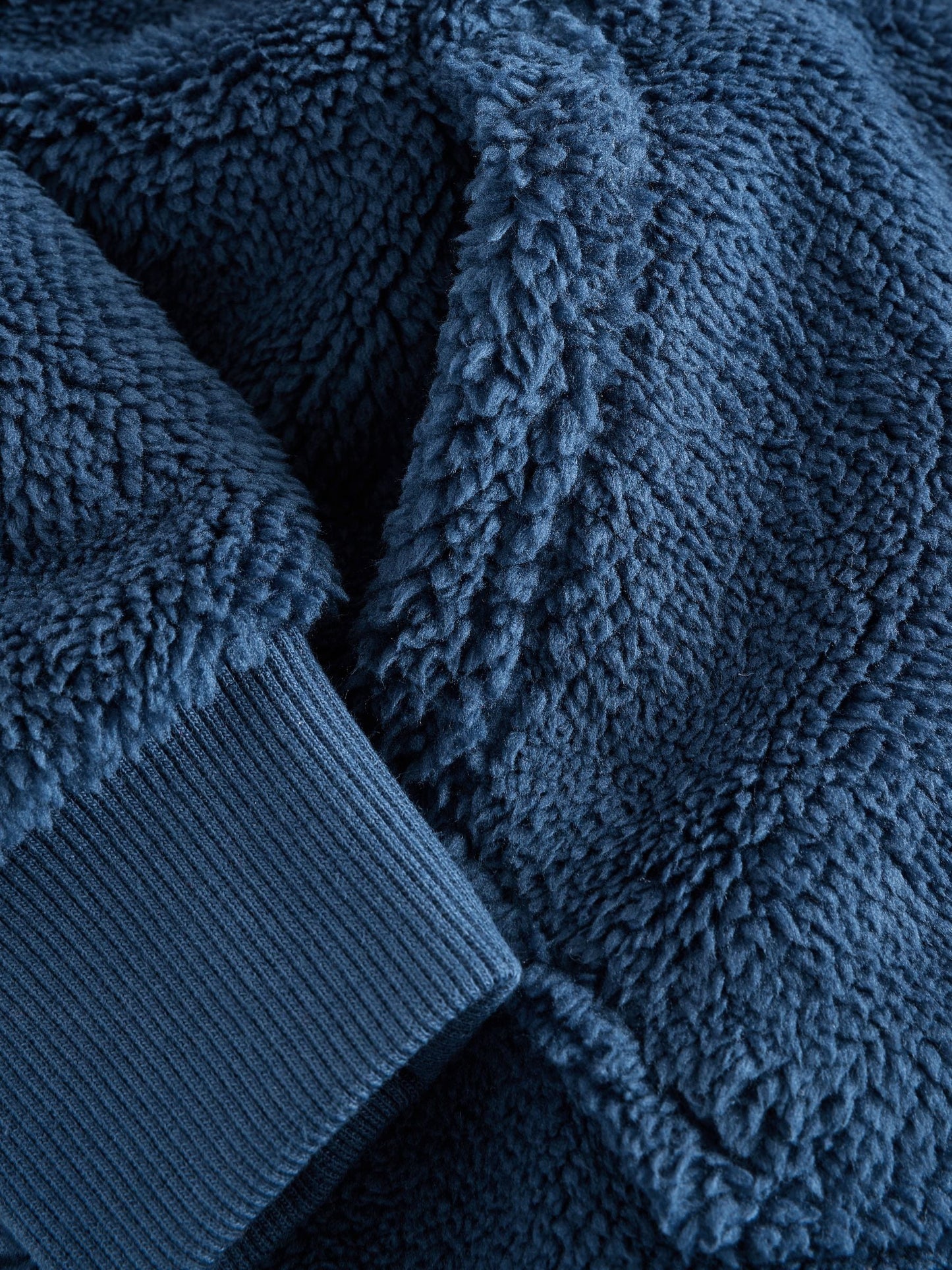 Navy All-In-One Fleece Pyjamas (3-16yrs)