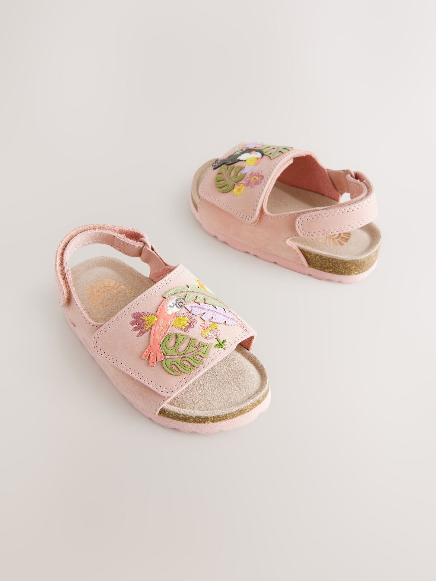Pink Character Corkbed Touch Fastening Sandals image 3