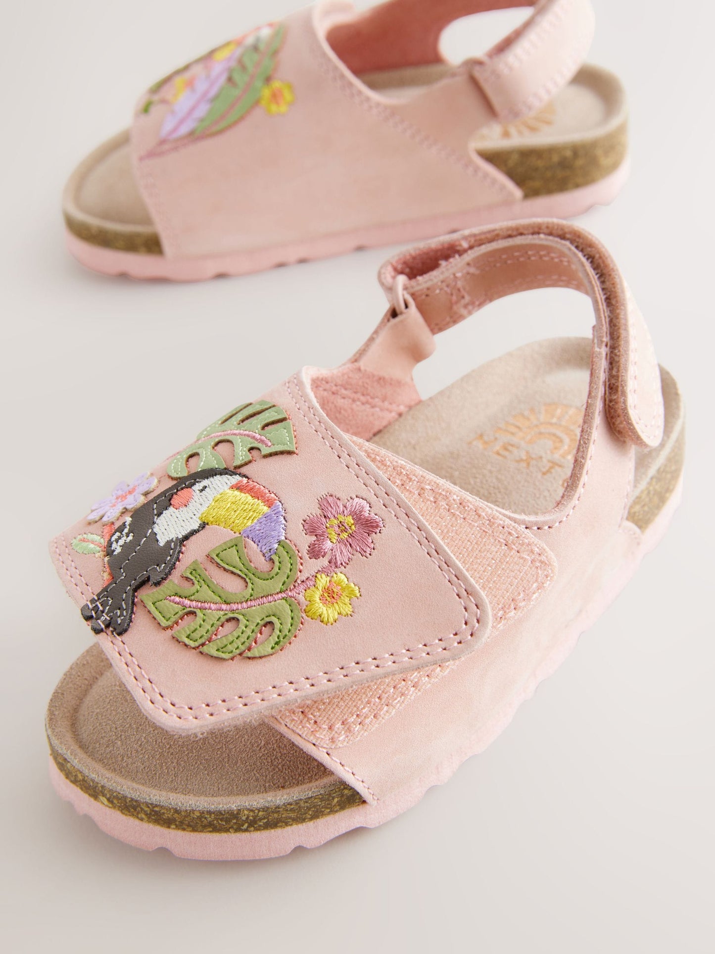 Pink Character Corkbed Touch Fastening Sandals image 5