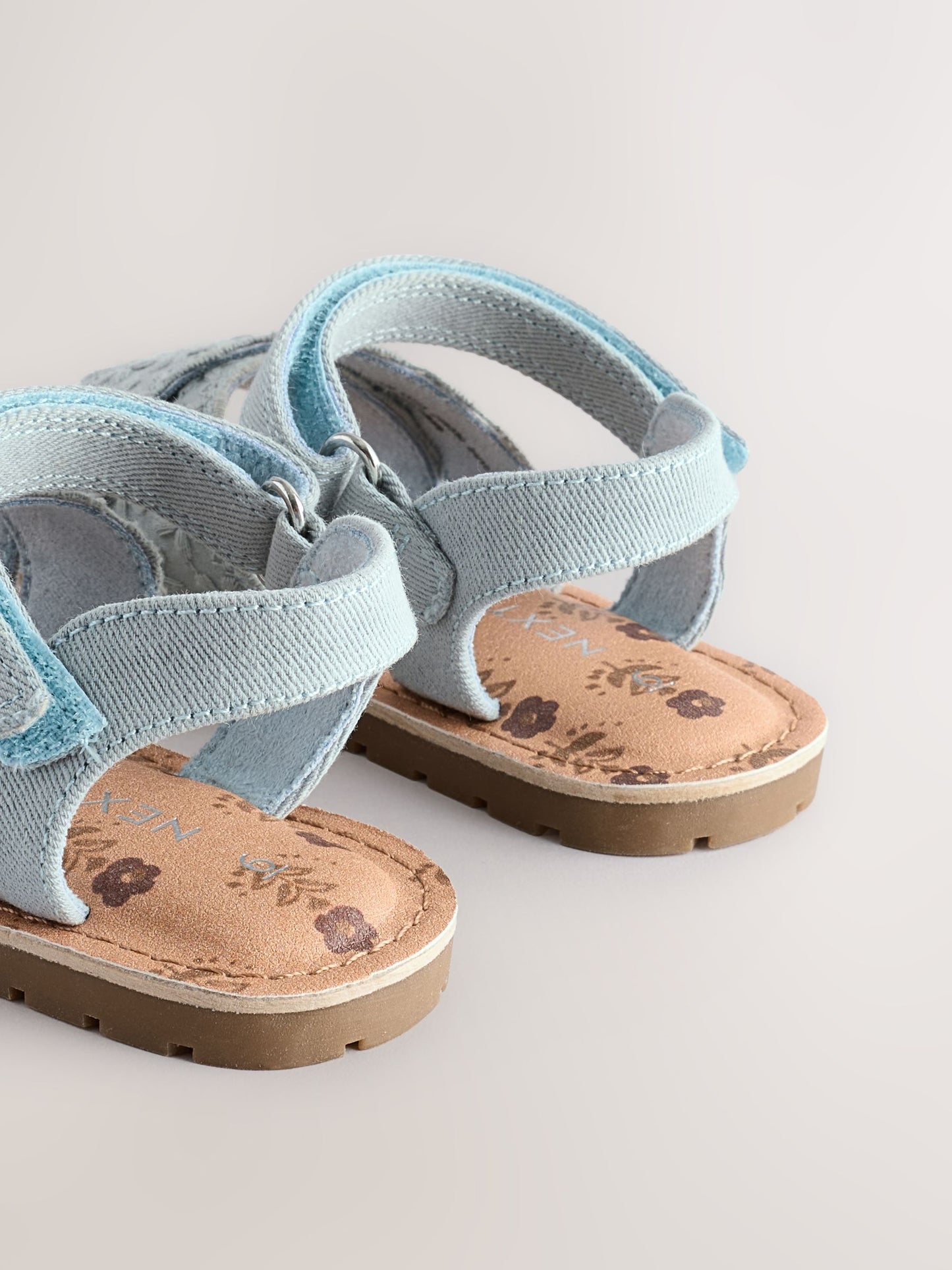 Blue Broderie Sandals image 7